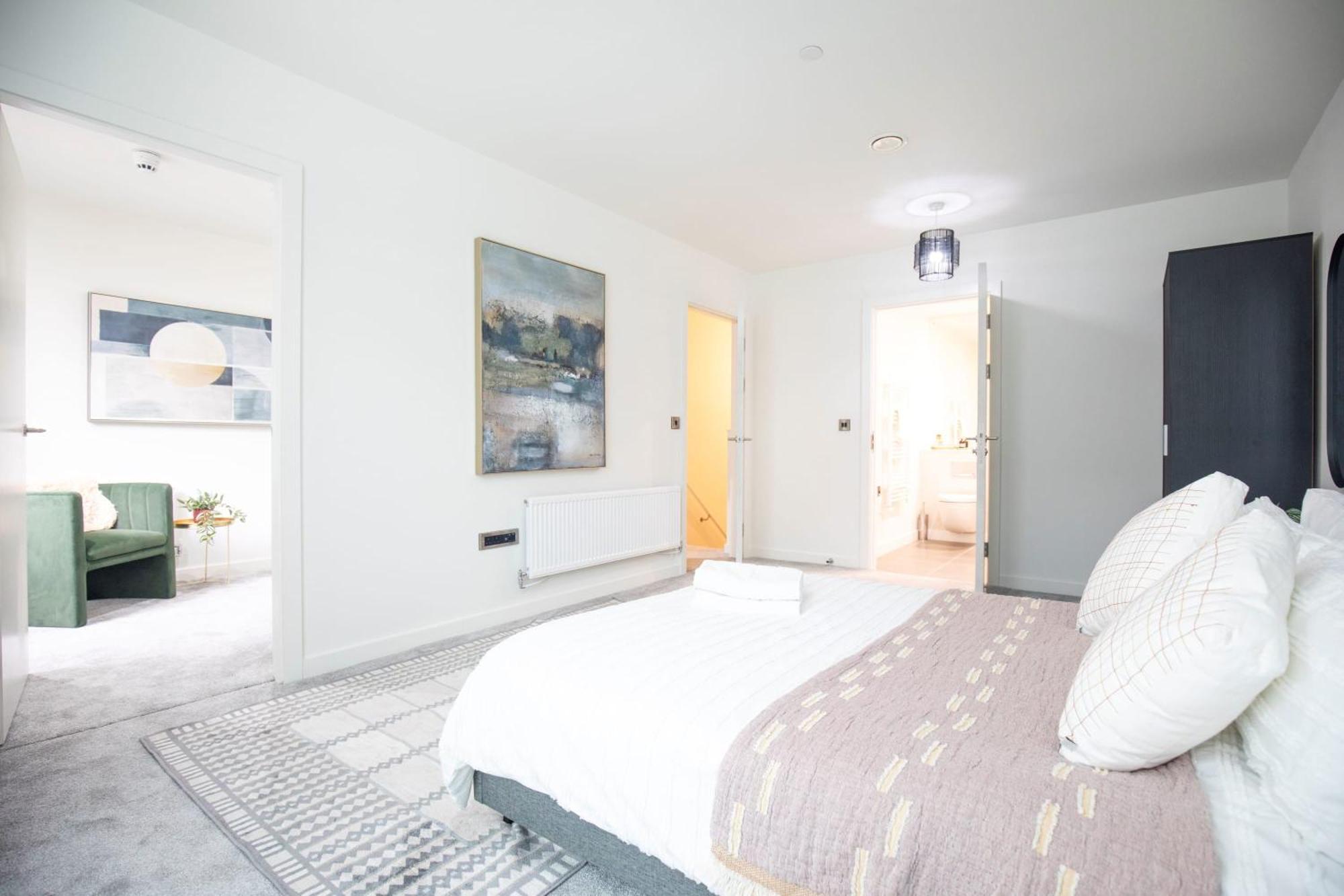 マンチェスター Luxury Free Parking Townhouseヴィラ エクステリア 写真