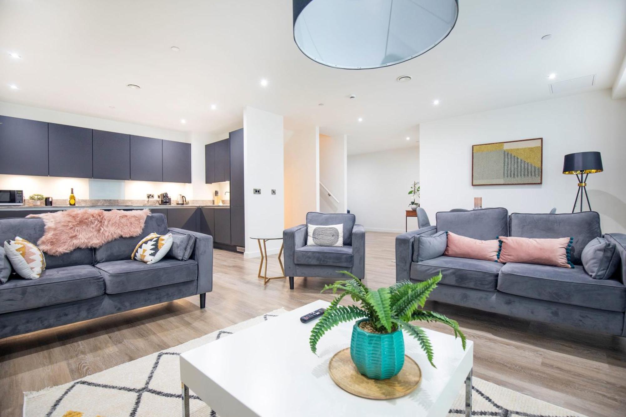 マンチェスター Luxury Free Parking Townhouseヴィラ エクステリア 写真